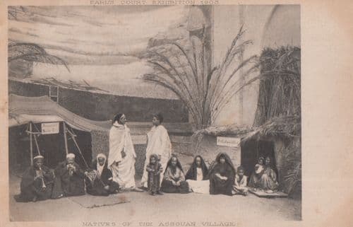 Assouan Natives Egyptian Postcard