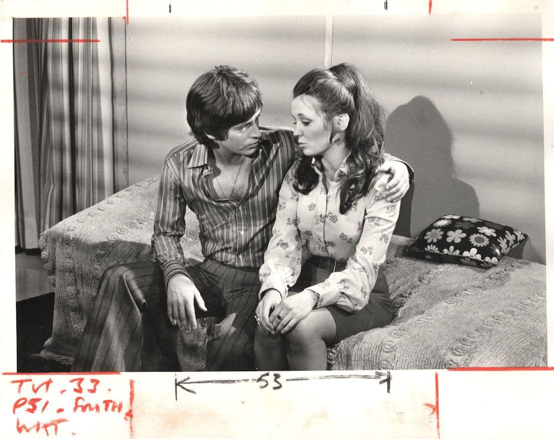ATV General Hospital Hamish Patrick Lois Baxter Large TV Times Press Photo