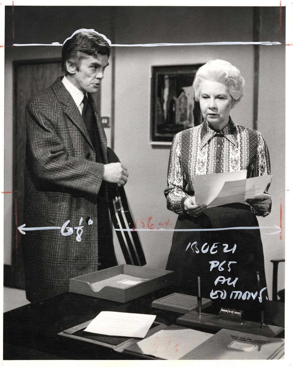 ATV General Hospital Lewis Jones Pauline Winter TV Times Large Press Photo