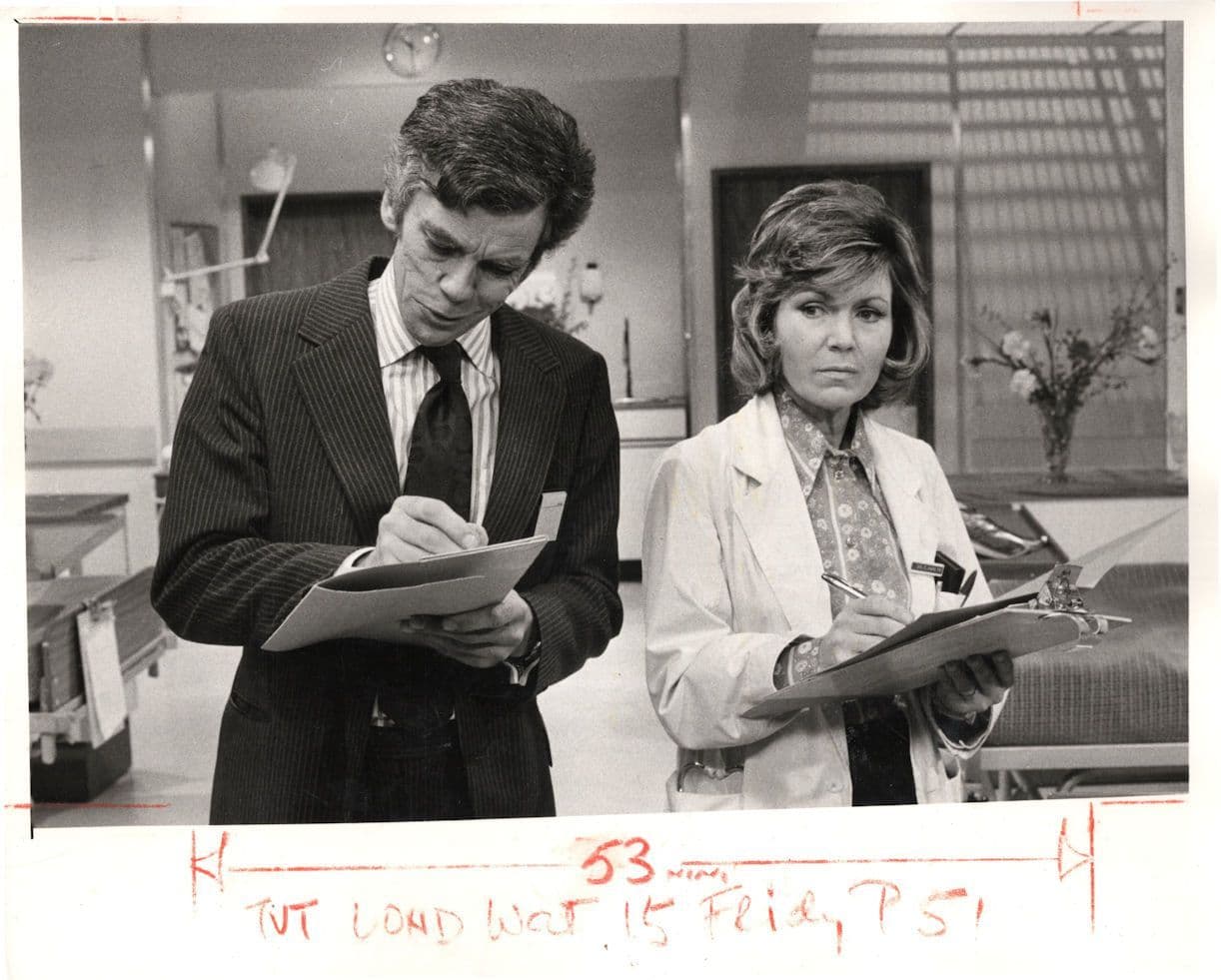 ATV General Hospital Lewis Jones Veronica Hurst TV Times Press Photo