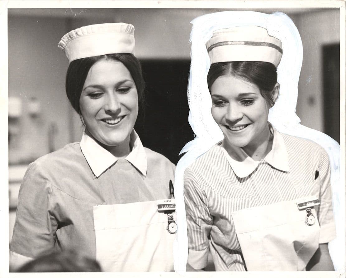 ATV General Hospital Lynda Bellingham Judy Buxton Large TV Times Press Photo