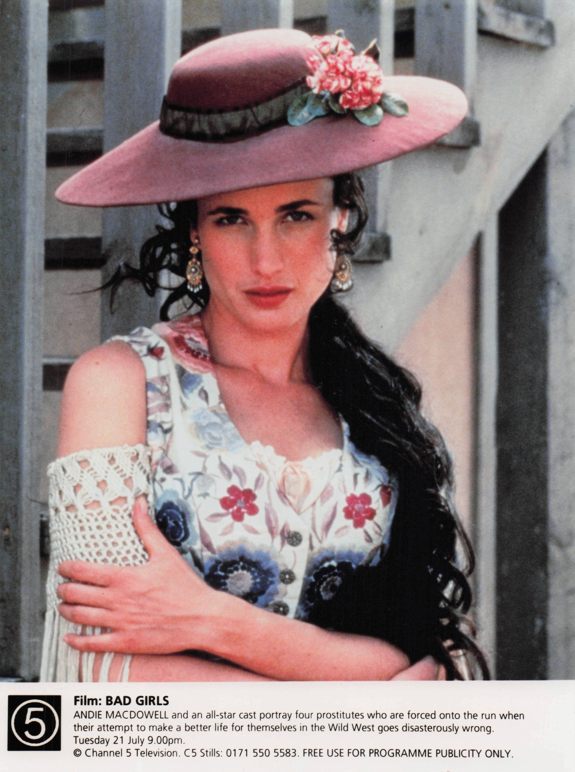 Andie MacDowell Bad Girls C5 Television Film Press Media Publicity Still Photo