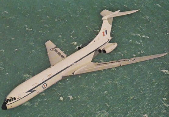 BAC VC10-C1 Military Plane Aircraft Postcard