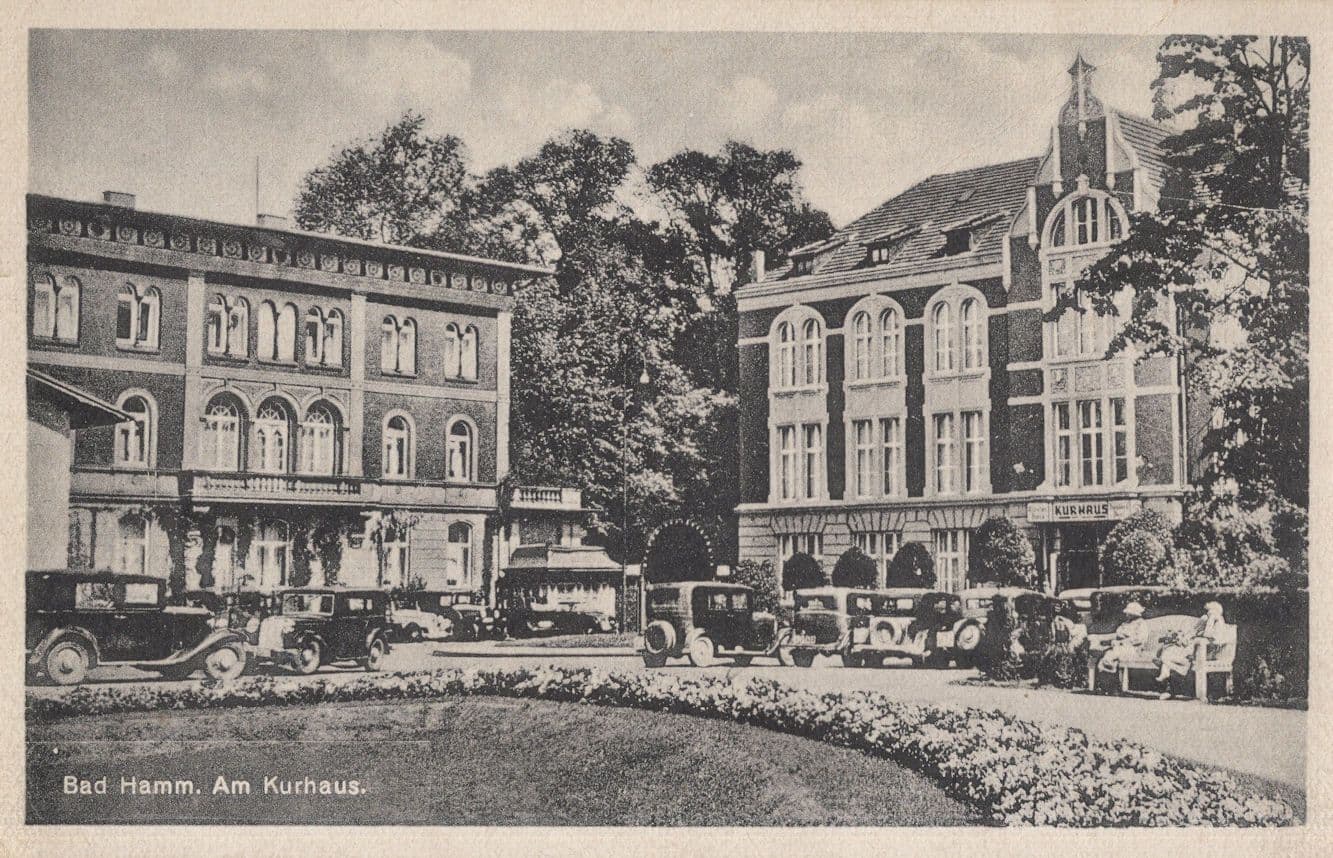 Bad Hamm AM Kurhaus Antique German Postcard