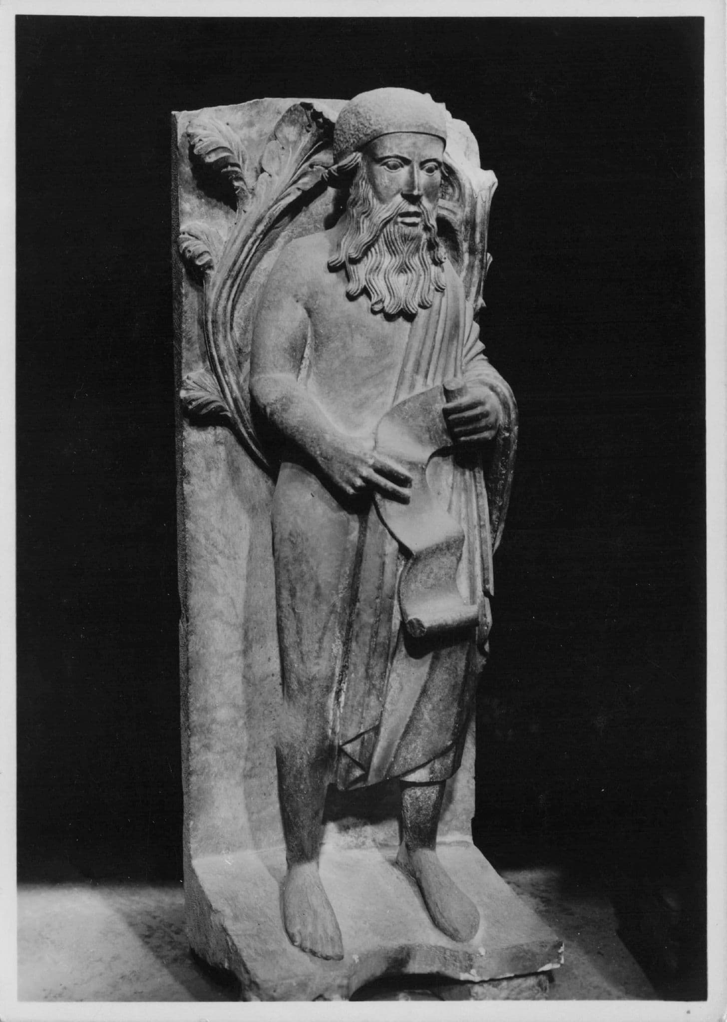 Baptistery Of Parma Winter Italy Statue Old Sculpture RPC Postcard