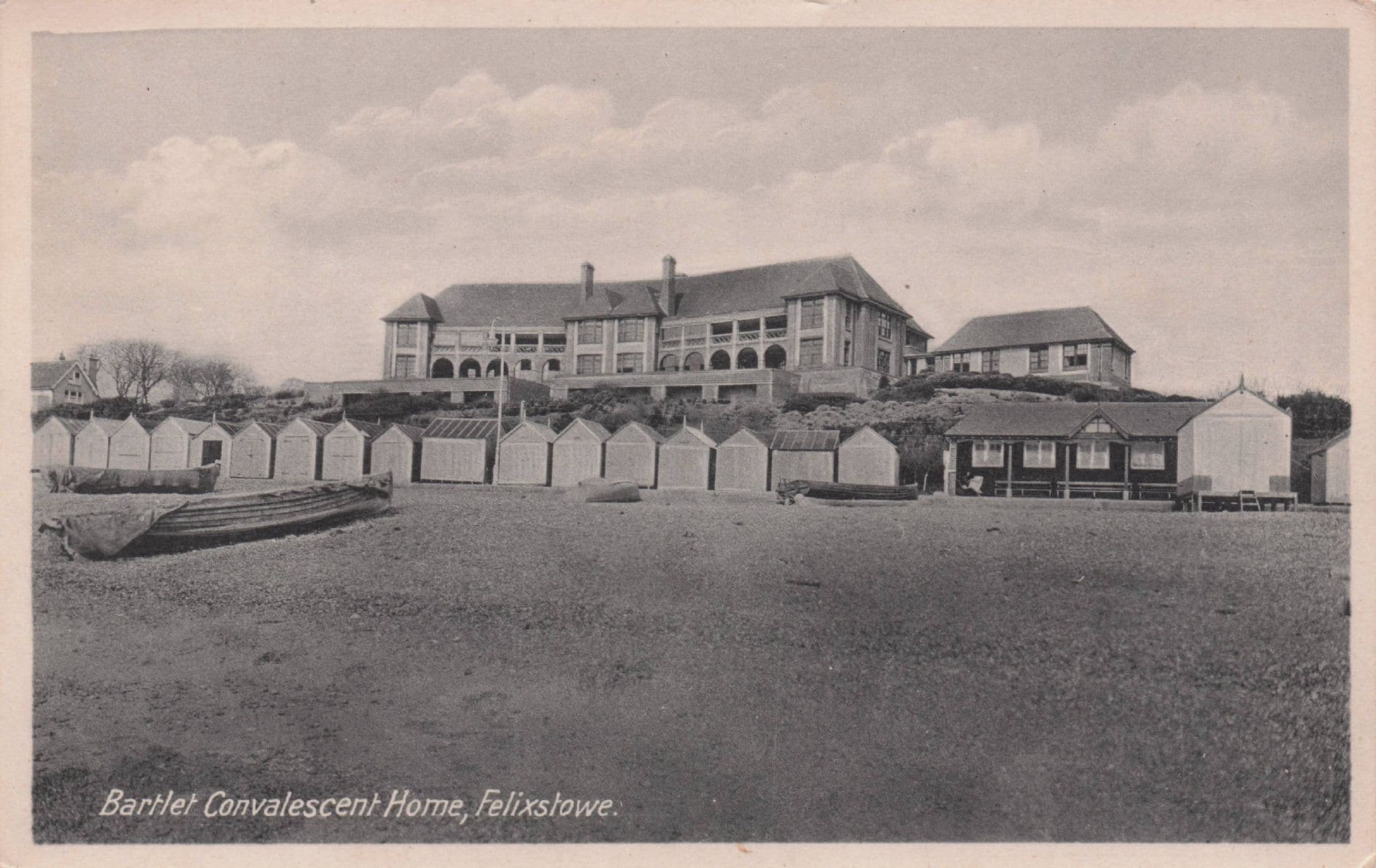 Barlet Convalescent Home Felixstowe Suffolk Antique Postcard