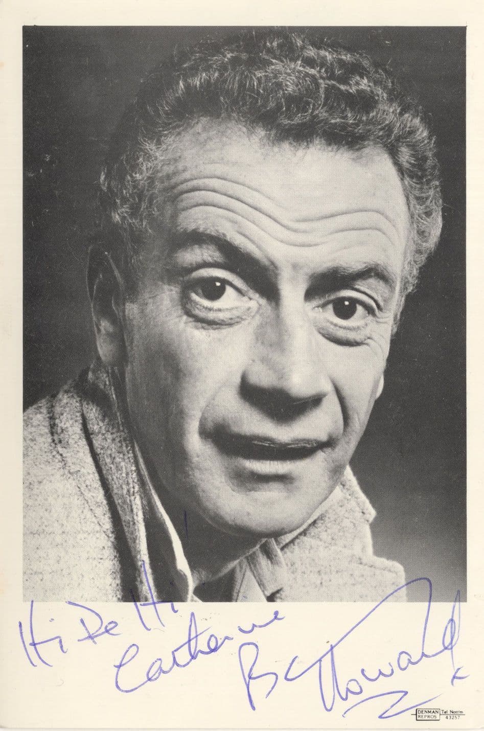 Barry Howard Hi-De-Hi Vintage Hand Signed Photo