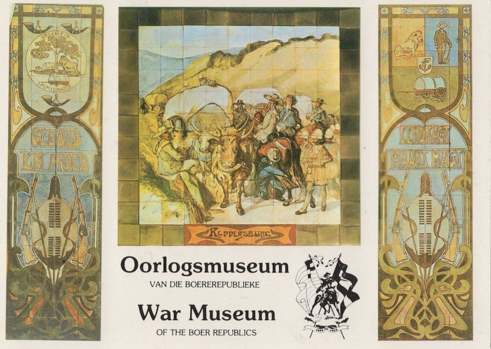 Battle Of Reddersburg Boer War Museum Military Postcard