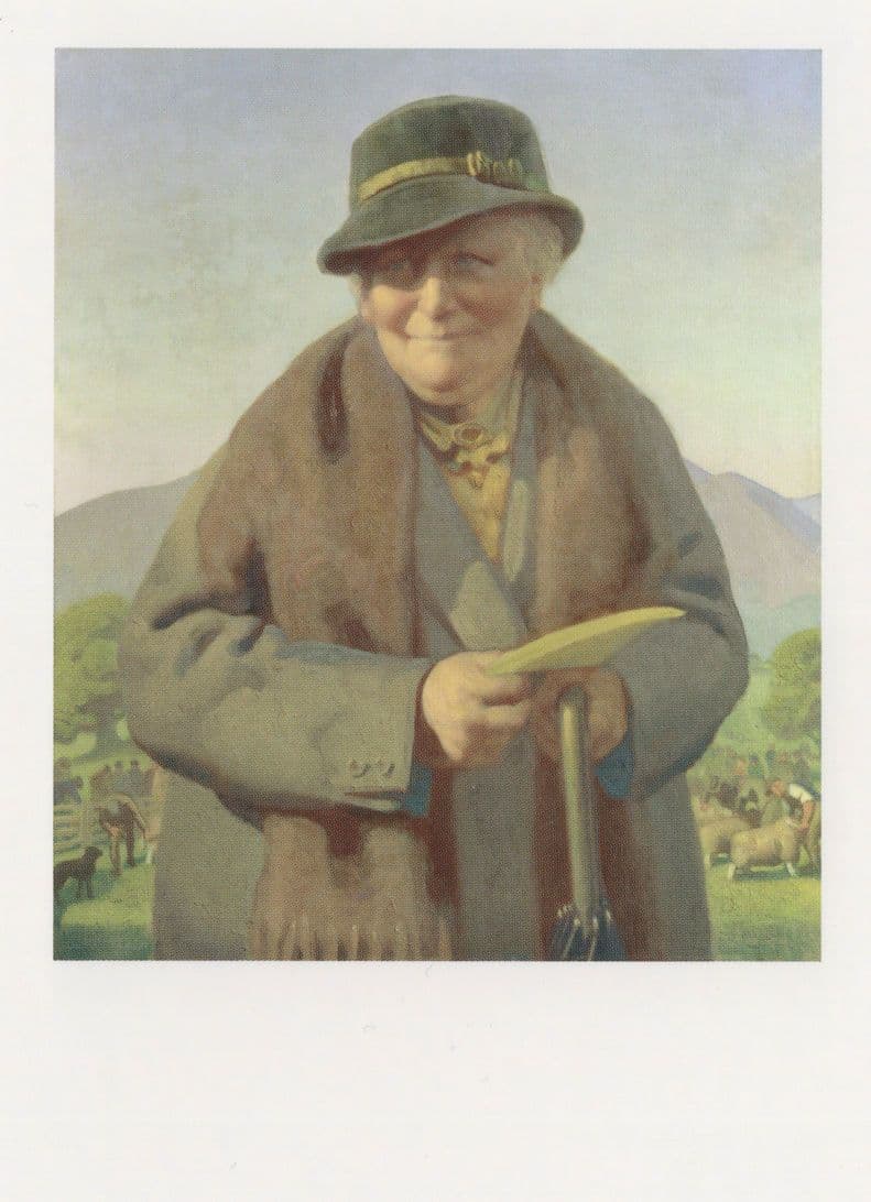 Beatrix Potter National Portrait Gallery Painting Postcard