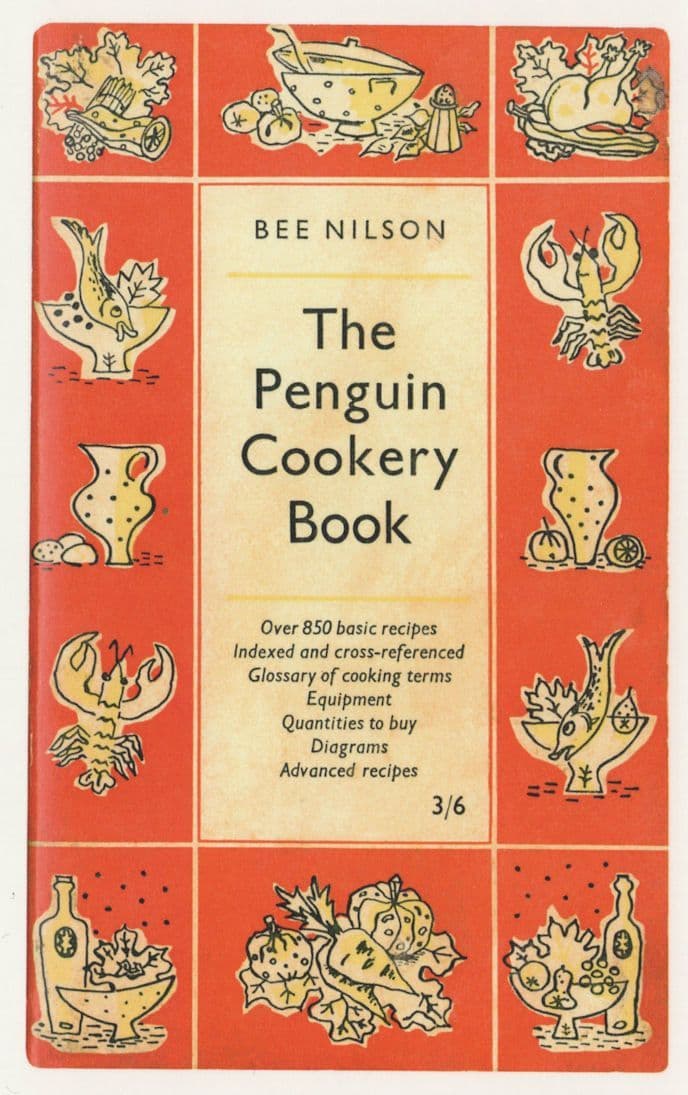 Bee Nilson The Penguin Cookery Book 1952 Rare Postcard