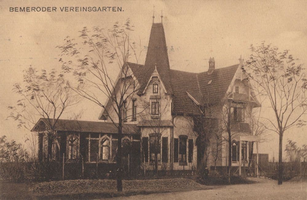 Bemeroder Vereinsgarten Hannover Rare German Old Postcard