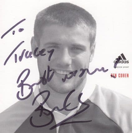 Ben Cohen Rugby Hand Signed Photo