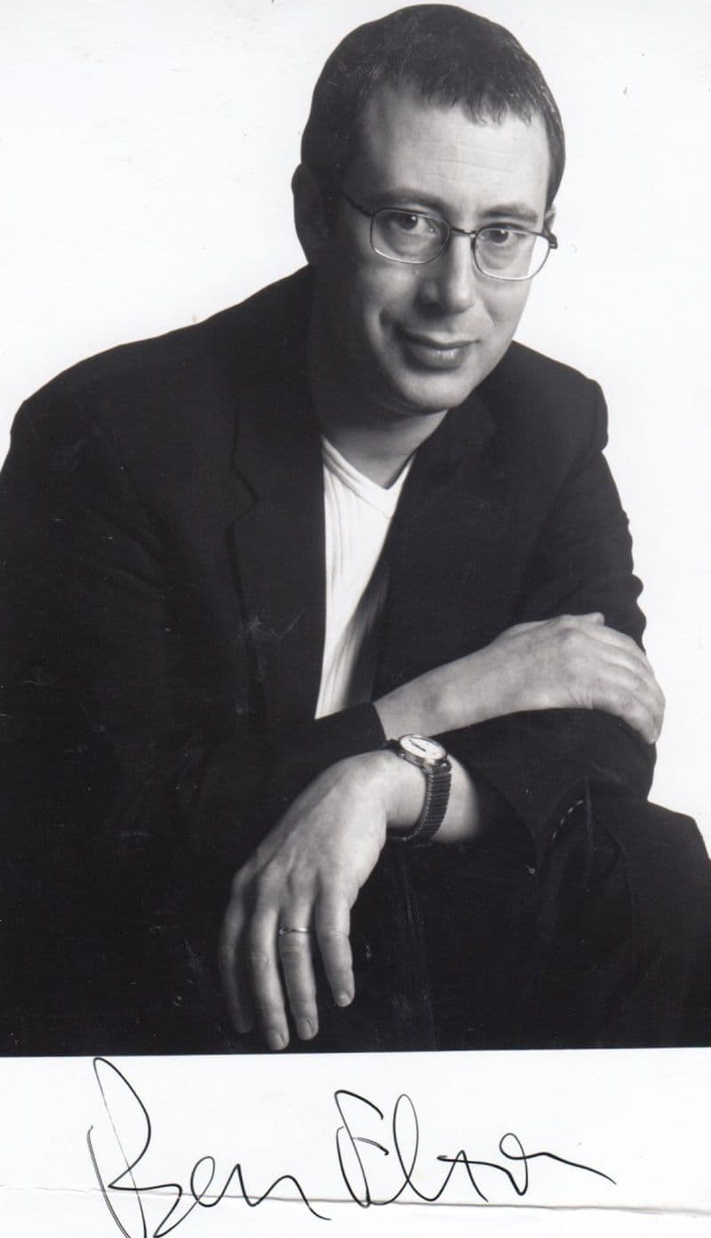Ben Elton Printed Signed Photo