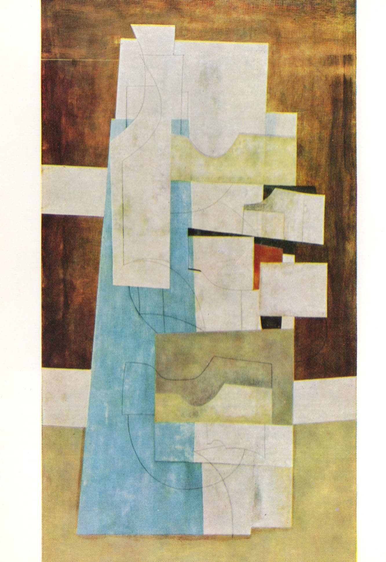 Ben Nicholson Argolis Cambridge Collection Painting Postcard