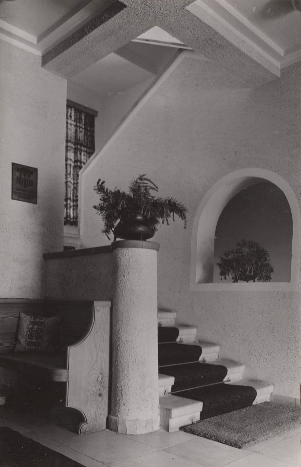 Berghotel Tramserhof Landbeck Hotel Austria Staircase Postcard