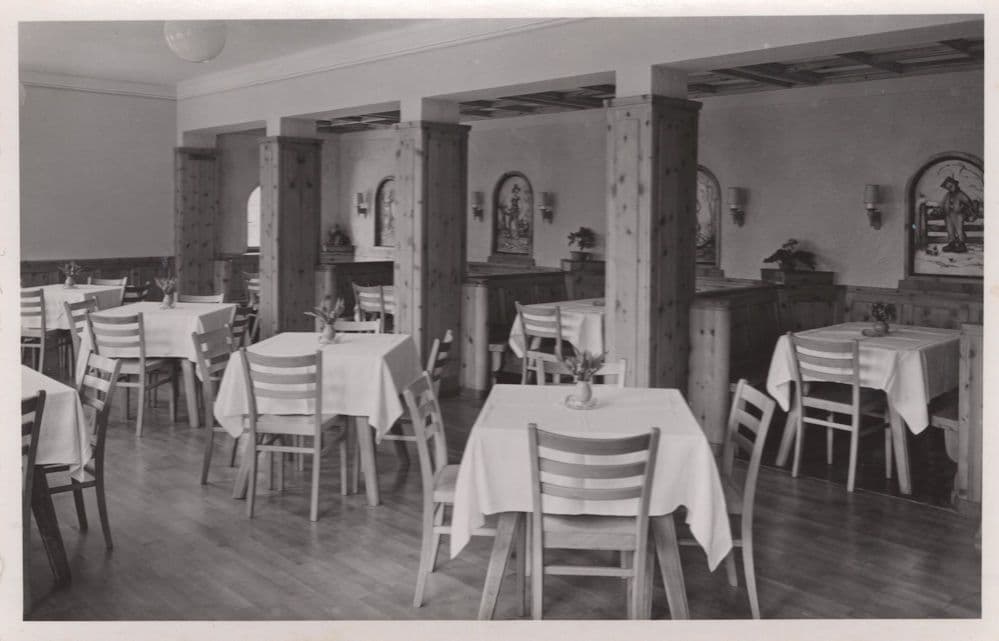 Berghotel Tramserhof Landeck Tirol Restaurant Hotel Postcard