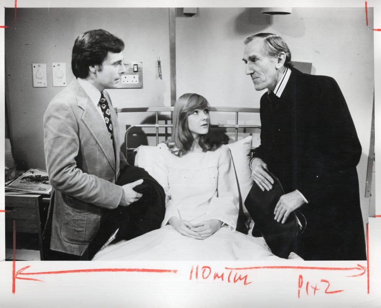 Bernard Archard of Spycatcher 1960s WW2 General Hospital TV Press Photo