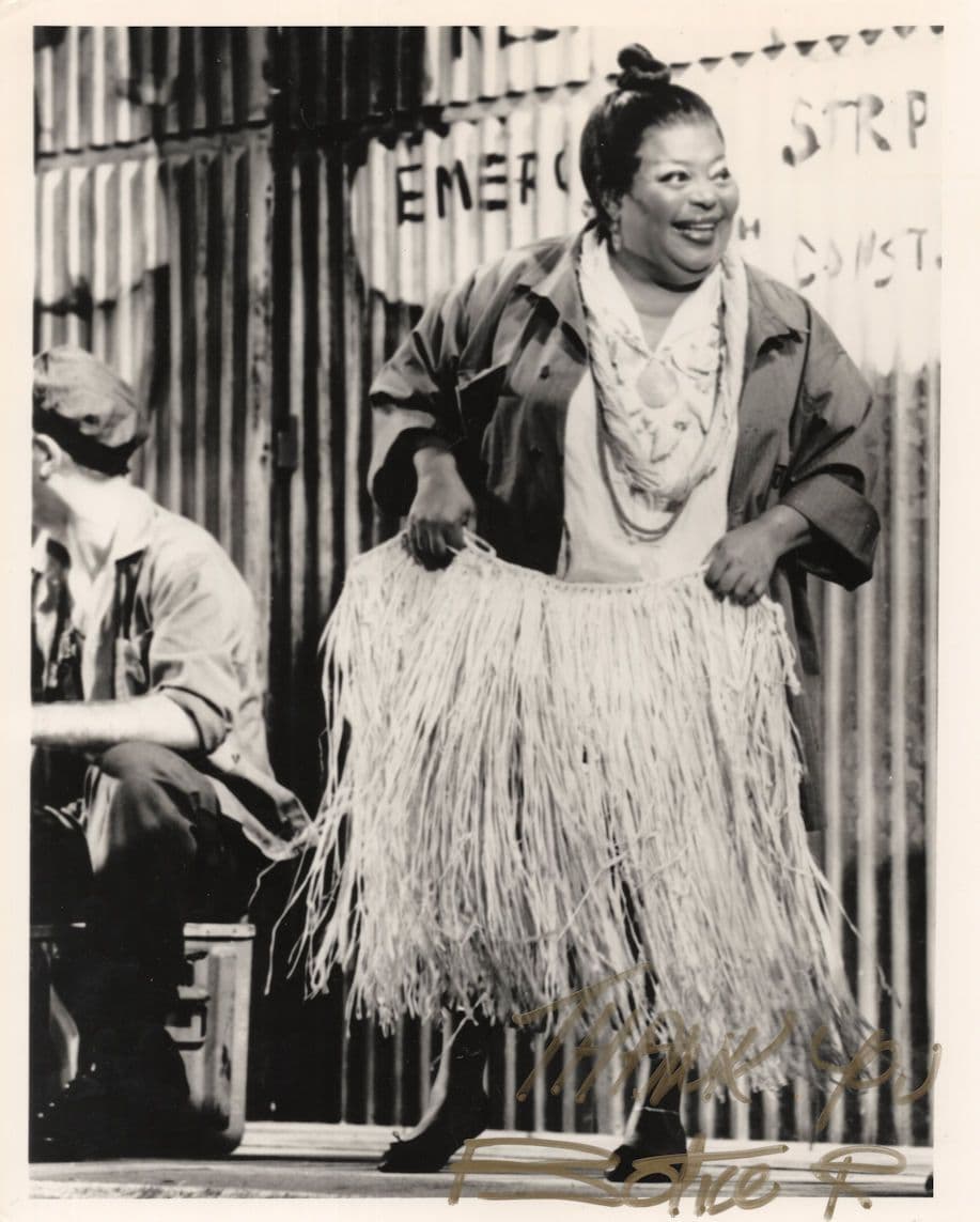 Bertice Reading as Bloody Mary in South Pacific 10x8 Hand Signed Photo