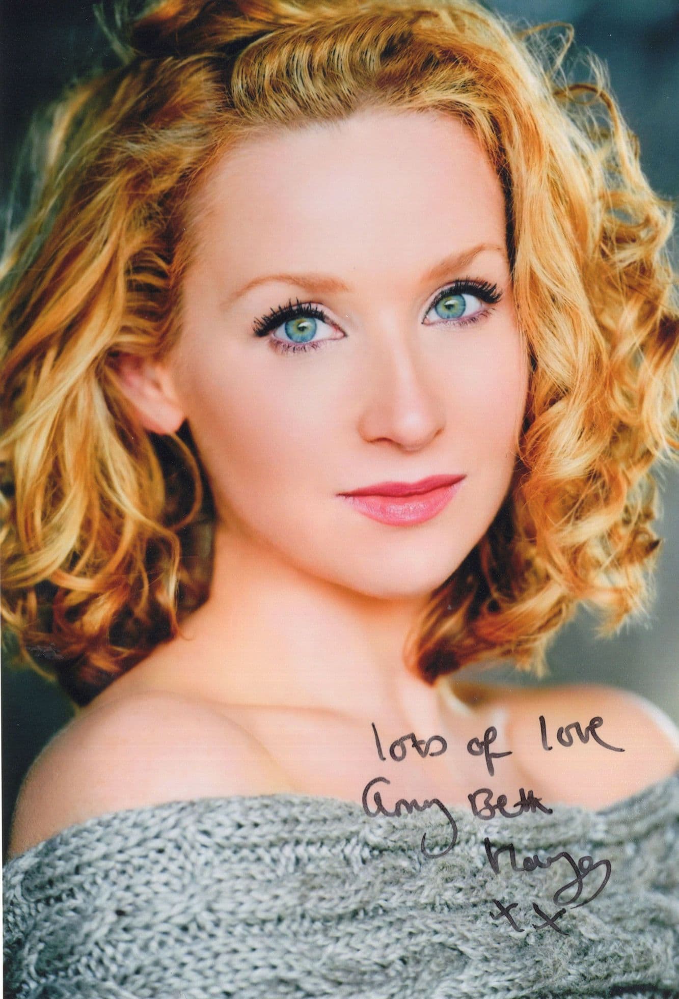 Beth Hayes Dr Who Mr Selfridge Black Mirror Hand Signed Photo