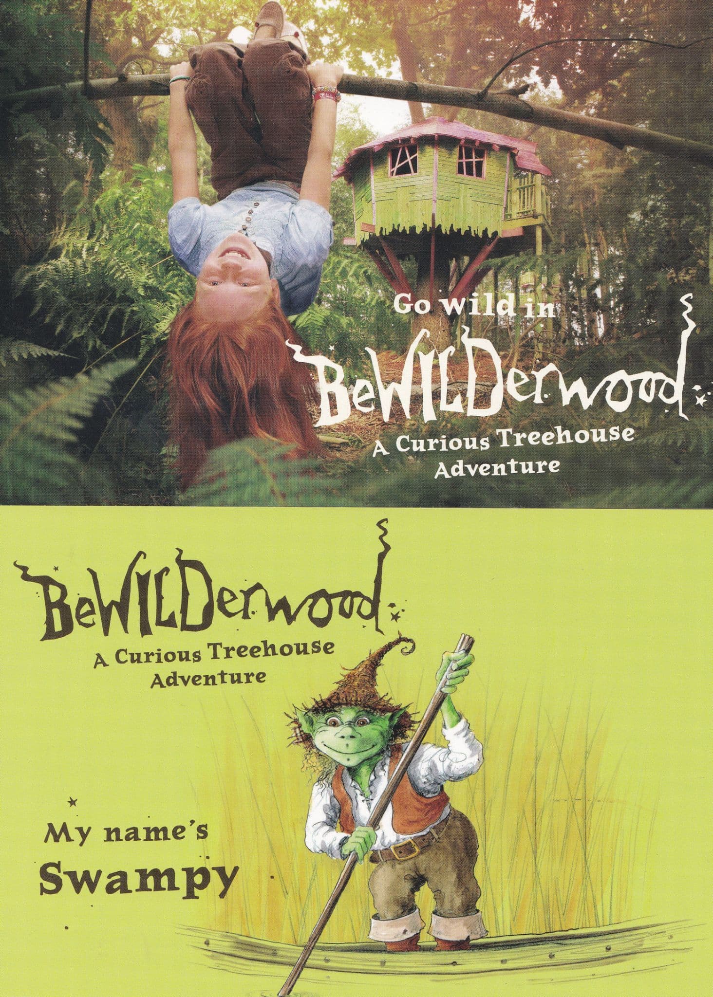 Bewildered Norwich Gnome Elf Park On Boat Norfolk 2x Theme Ride Postcard s