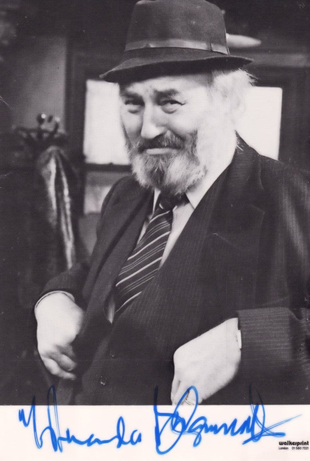 Bill Maynard Heartbeat Hand Signed Vintage Photo