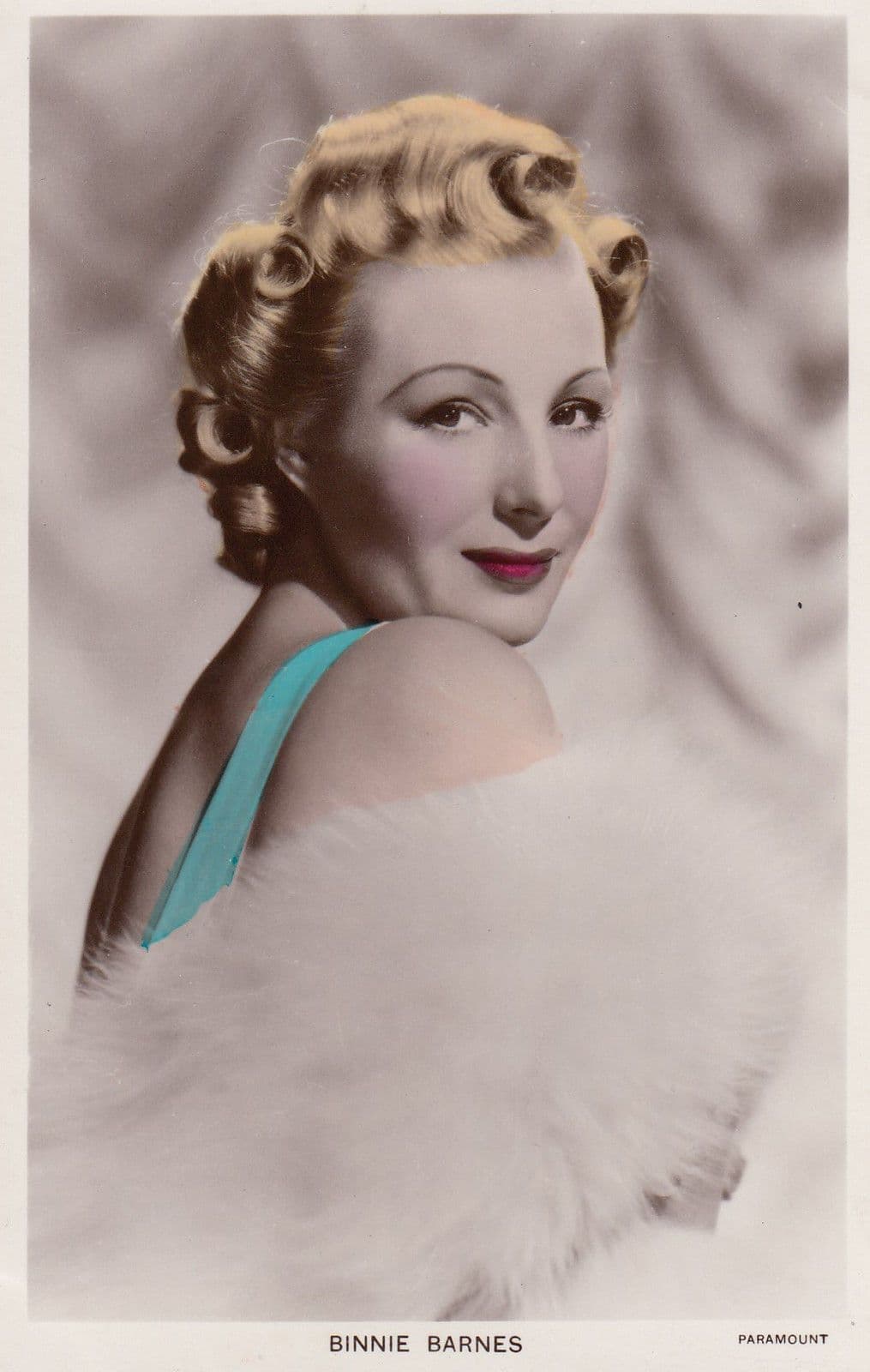 Binnie Barnes Vintage Picturegoer Photo Postcard