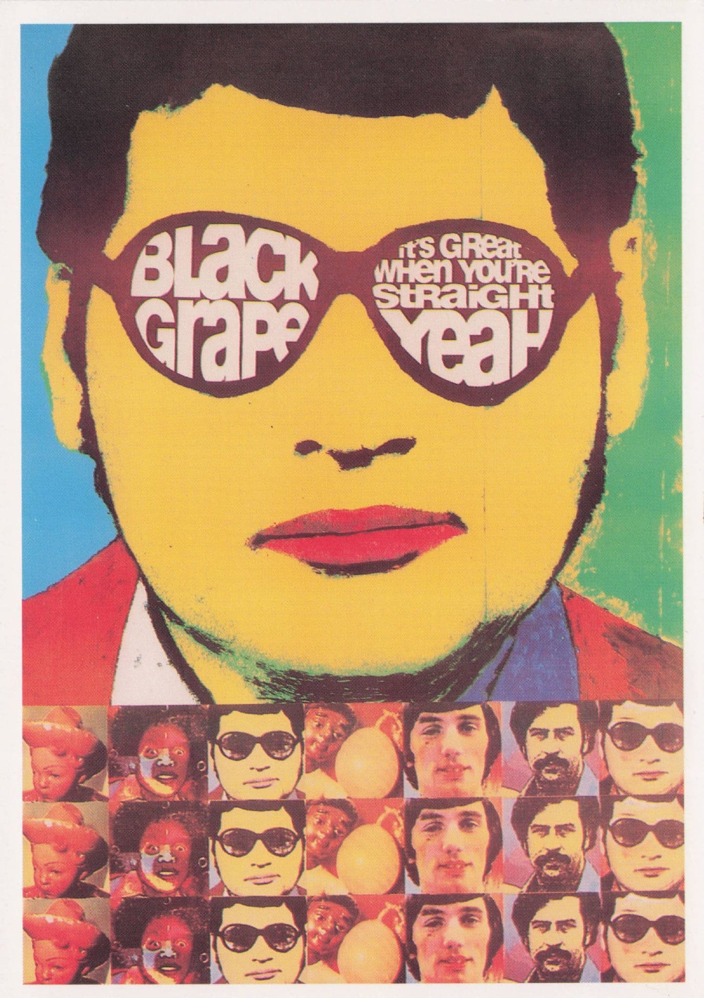 Blackgrape It's Great CD LP Poster Music Group Photo Postcard