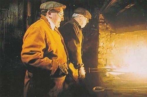 Blacksmiths Forge South Wales Factory Worker Labourer Crafts Postcard