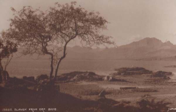 Blaven From Ord Skye Scotland Scottish Postcard