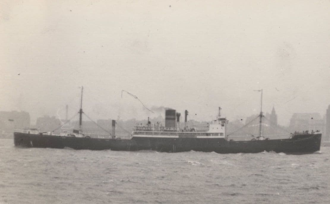 Blythwood Cargo Ship Built 1935 Manchester Port Rare Photo