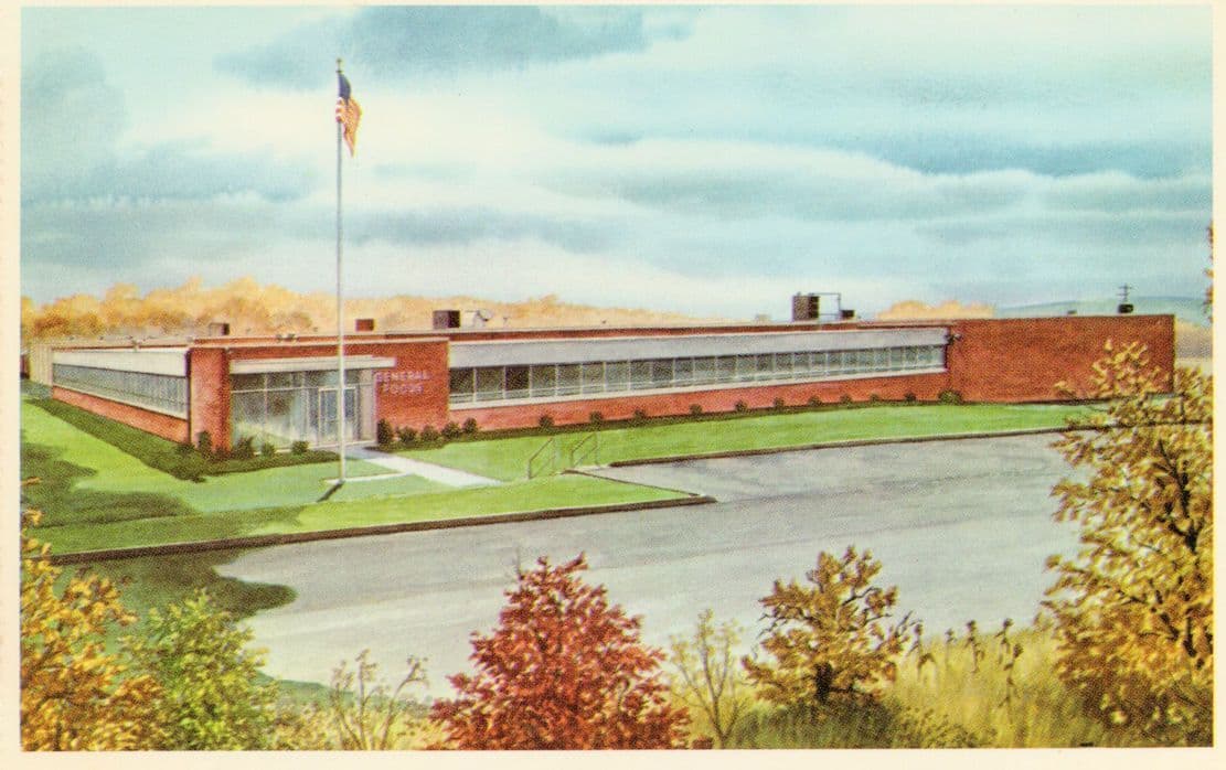 Boardman Food Corporation Ohio Pittsburgh & Lake Erie Railroad Old Postcard