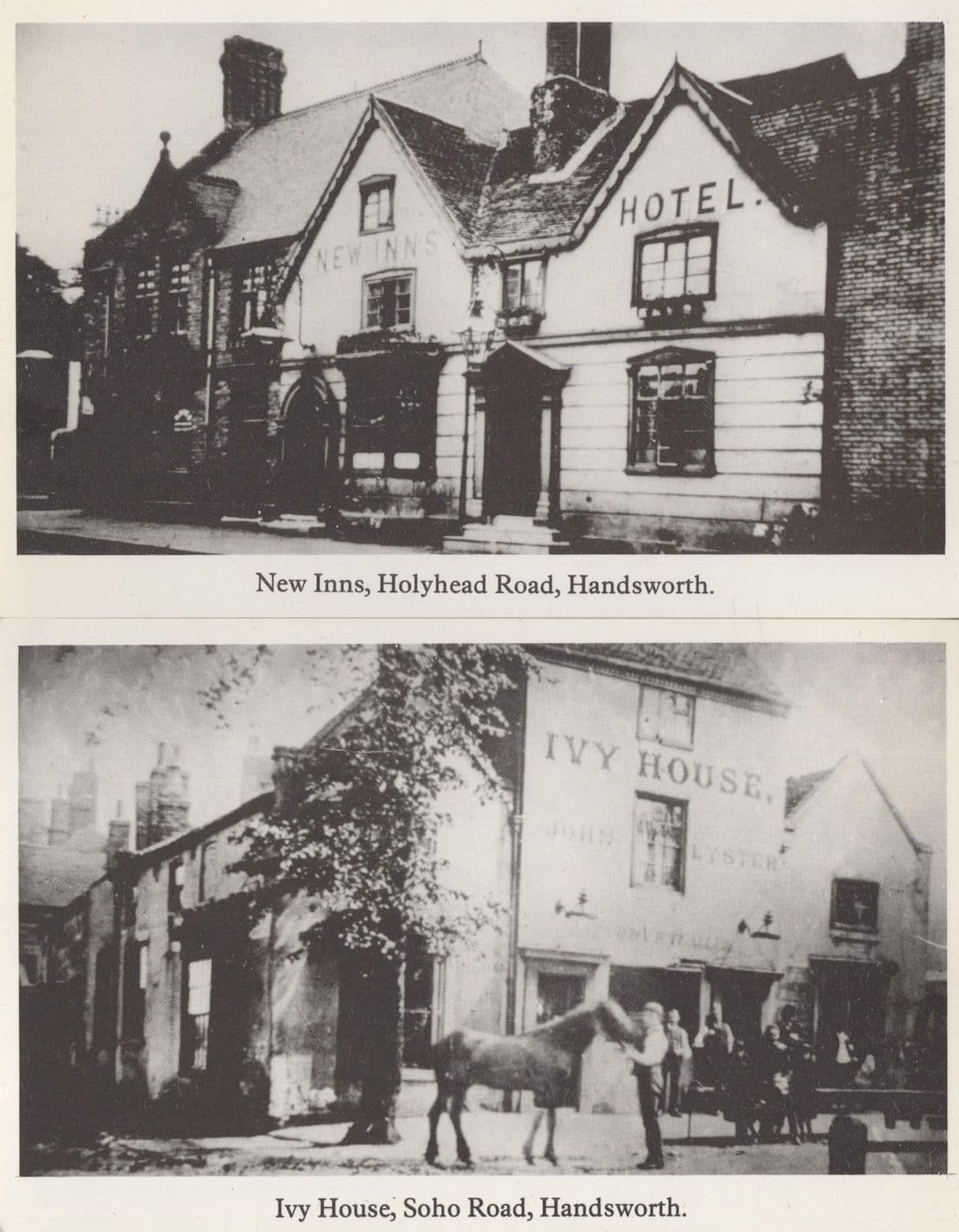 Boars Head Pub Aldridge Road Perry Road Queslett Bucks 2x PB Postcard s
