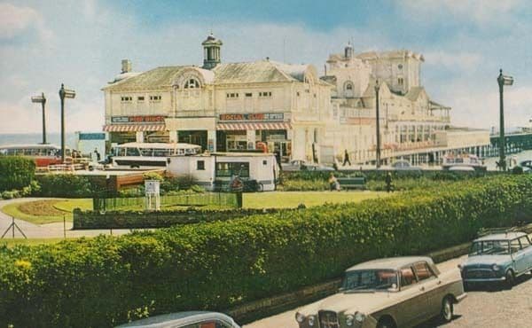 Bognor Regis Social Club In Pier Poster Advertising Welsh Wales 1970s Postcard