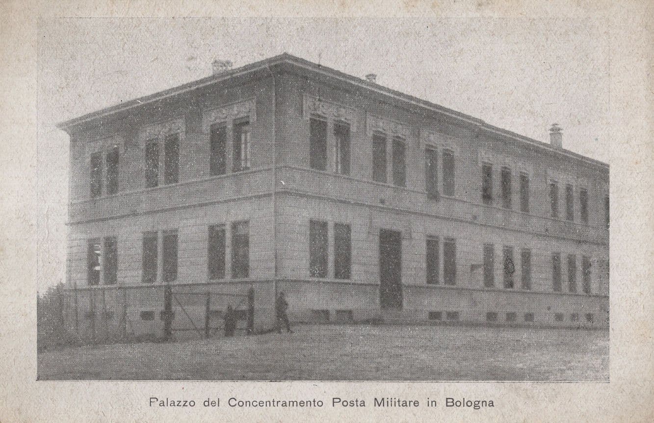 Bologna Military War Concentration Camp Antique Postcard