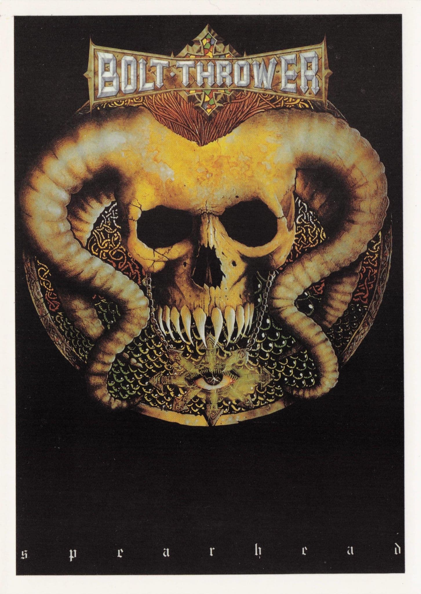Bolt Thrower Spearhead Death Heavy Metal Poster Postcard