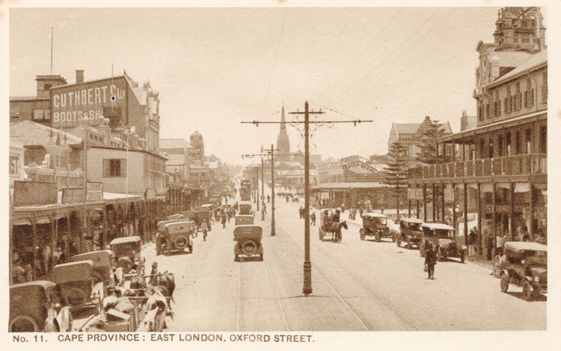 Boot Makers Factory East London Oxford Street South Africa Postcard