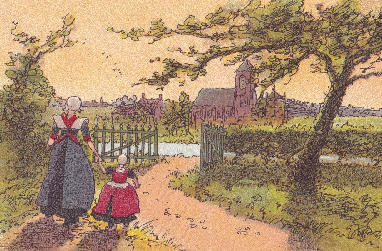 Boots The Chemists Picturesque Holland Series 1906 Antique Postcard
