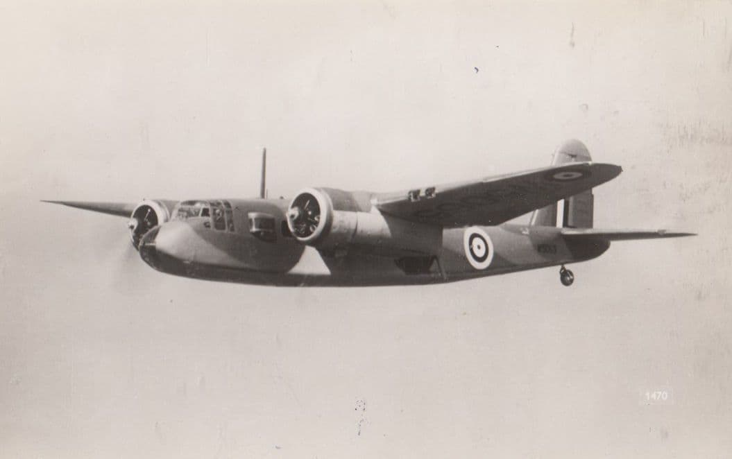 Botha 1 Plane Liverpool Real Photo Aircraft Postcard