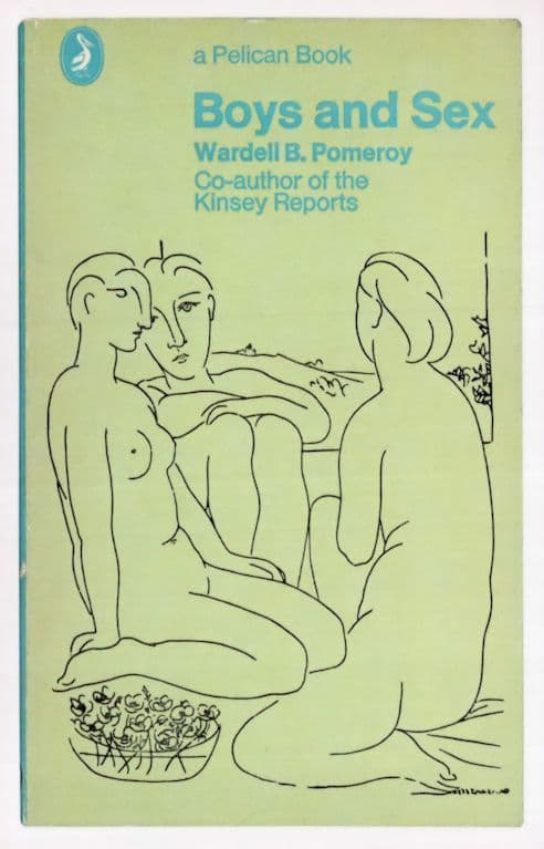 Boys & Sex Wardell B Pomeroy 1970 Book Postcard