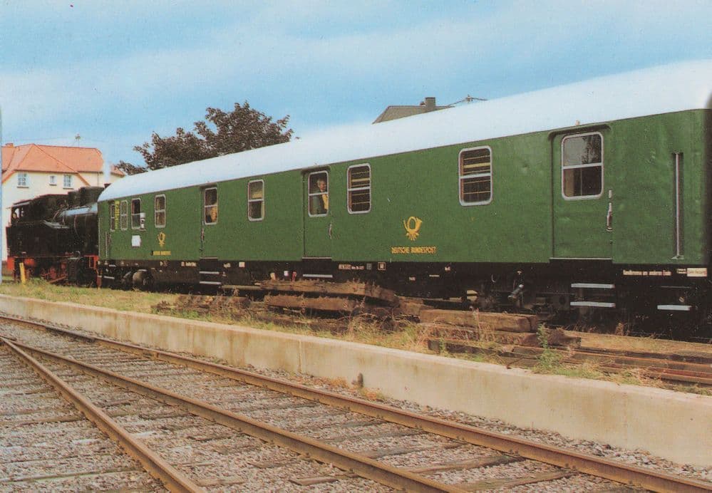 BPW 6276 Vom Typ 4MG-BI/26 Baureihe German Train Postcard