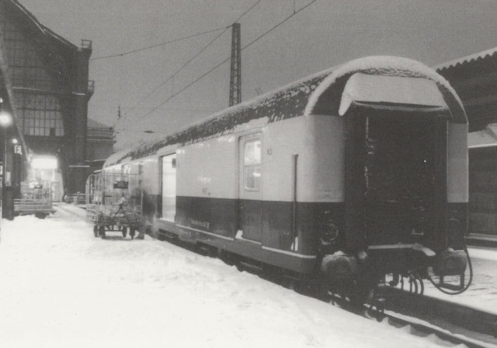 BPW Der Gattung Mrz Nr 51 80 00-95 187-2 German Train Postcard
