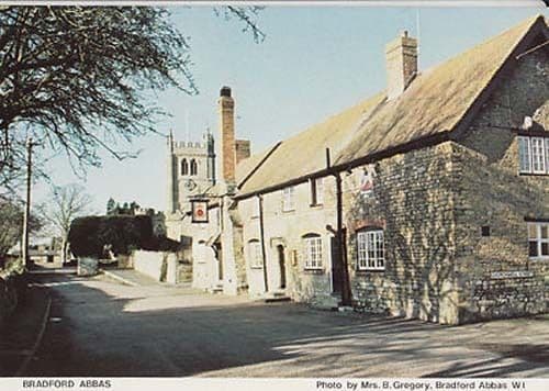 Bradford Abbas Dorset Village Womens Institute Postcard