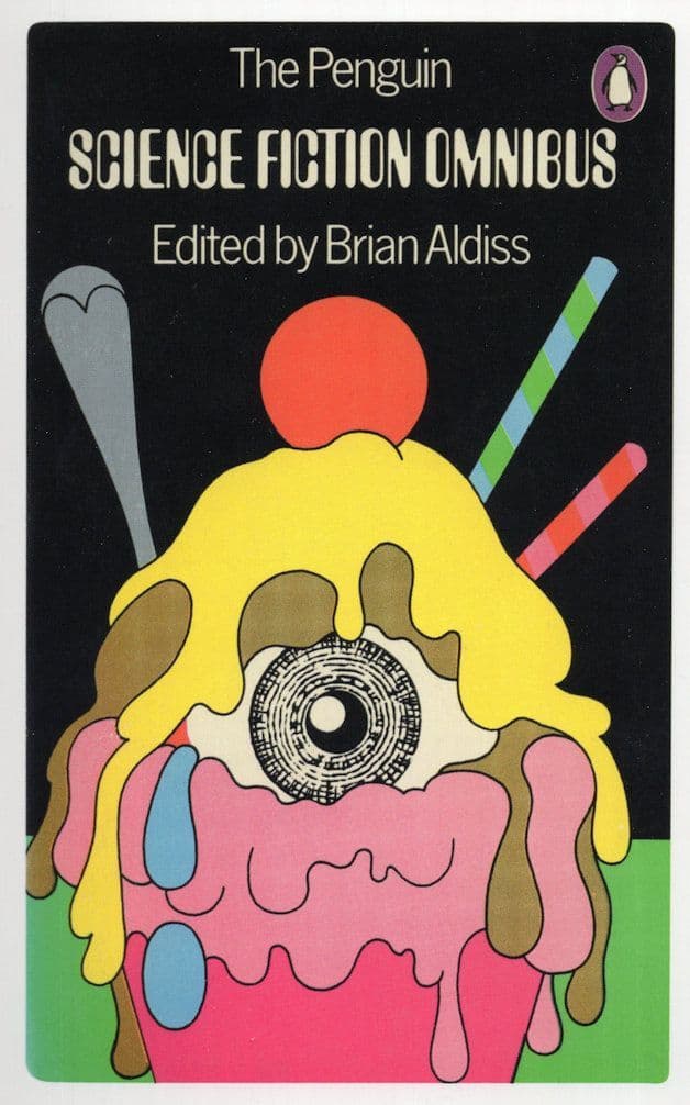Brian Aldiss The Penguin Science Fiction Omnibus 1973 Book Postcard