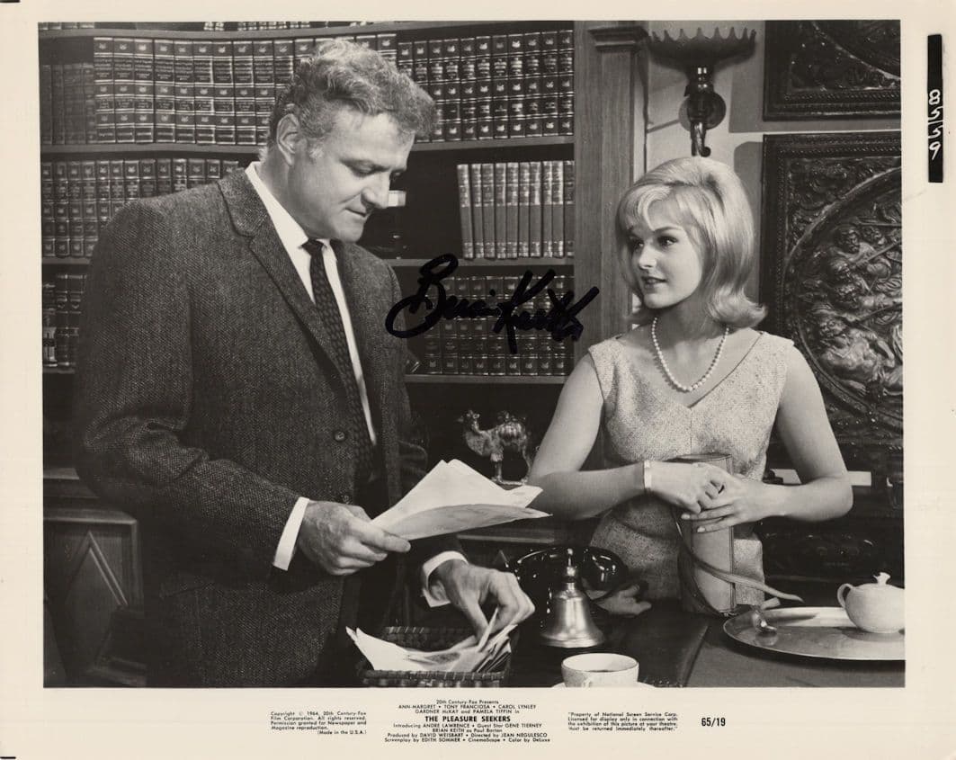 Brian Keith The Pleasure Seekers 10x8 Hand Signed Photo