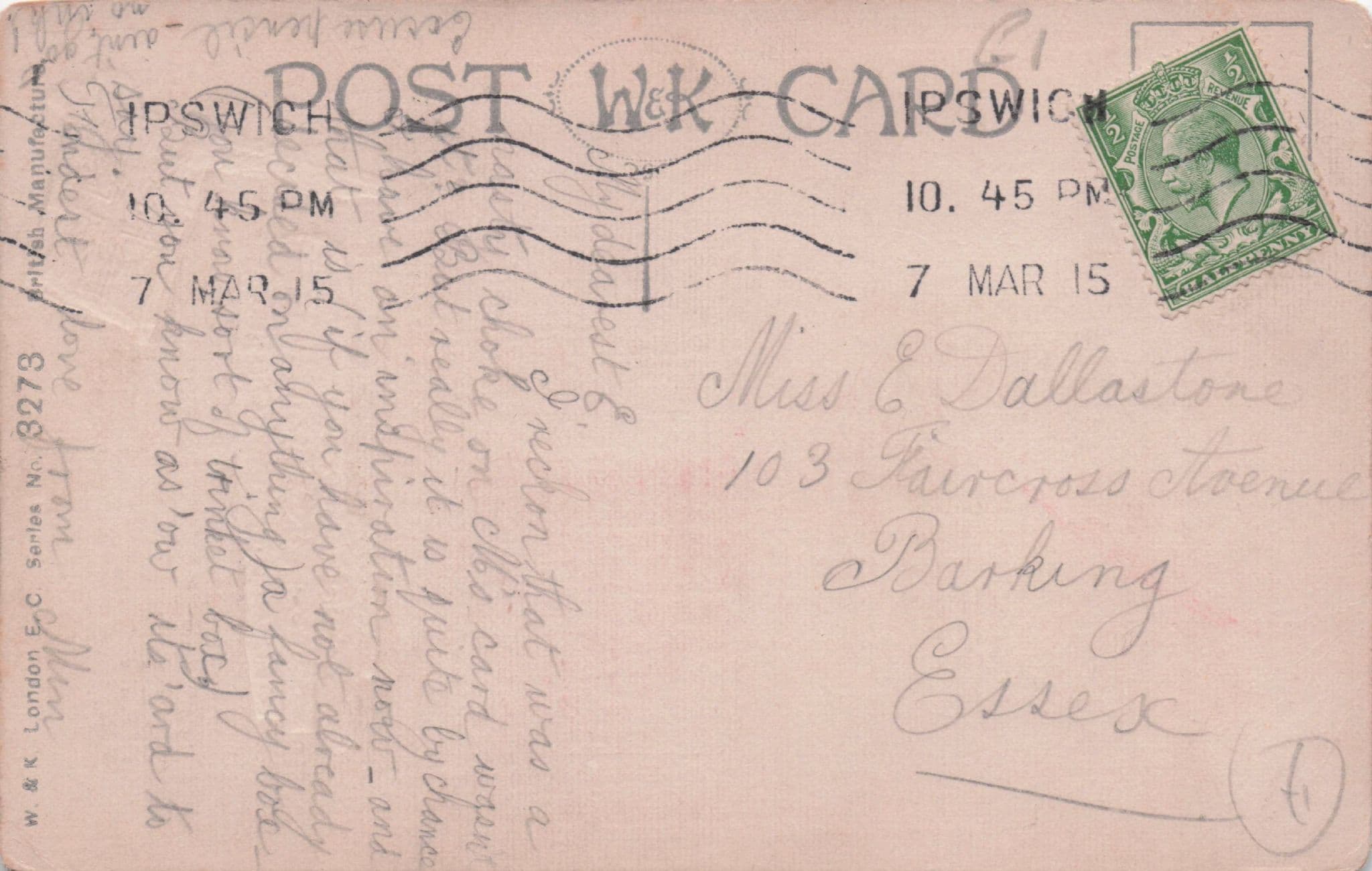 British Military Flag That's Braved 1000 Years 1915 WW1 War Postcard
