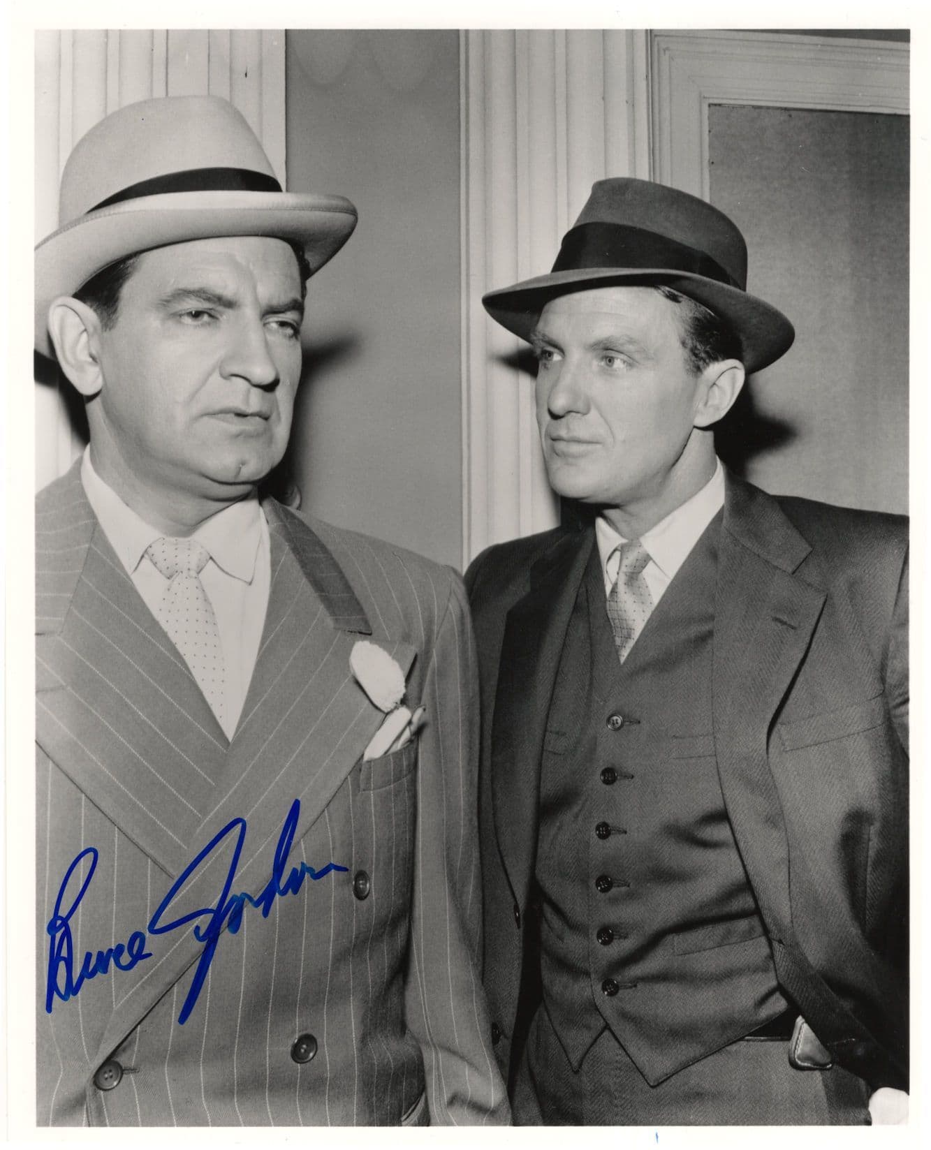 Bruce Gordon as Frank Nitti The Untouchables 10x8 Hand Signed Photo
