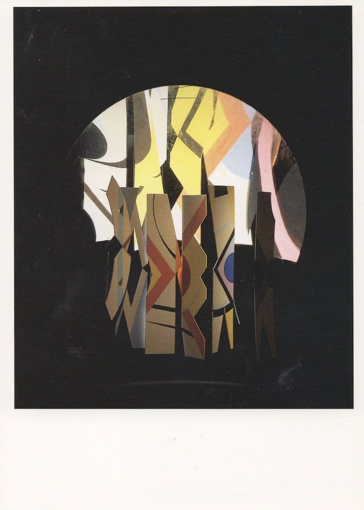 Bryan Winter Imoos Tate Gallery Guache & Searchlight Painting Postcard