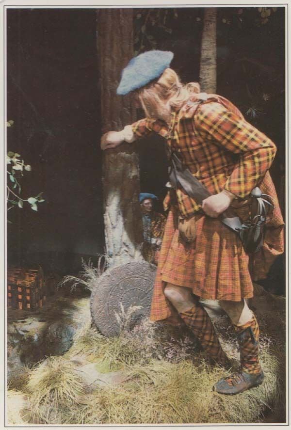 Burning Of Ferintosh Distillery Scotch Waxwork Disaster Rare Scotland Postcard