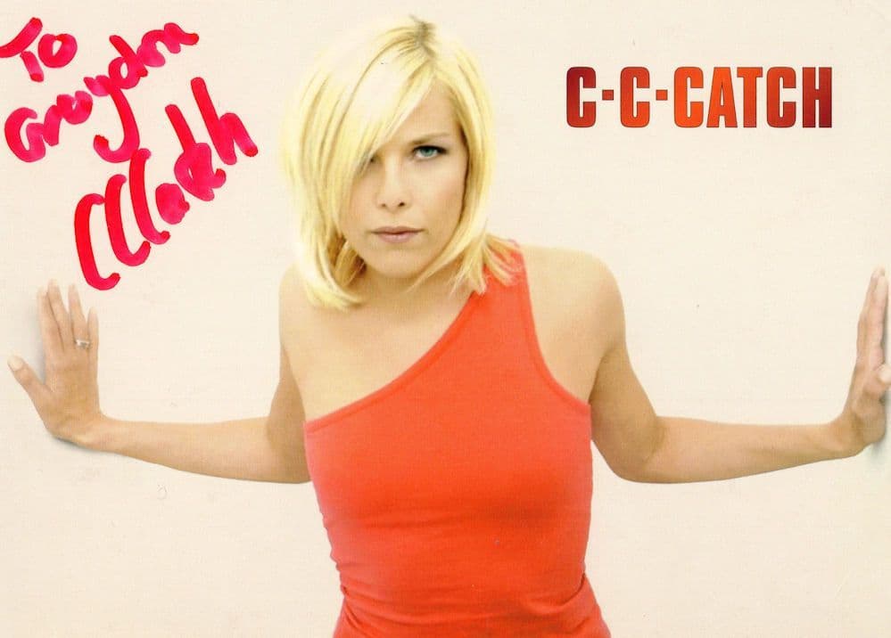 C-C-Catch German Pop Singer Diva Hand Signed Photo