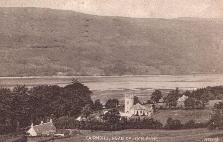 Cairndhu Head Of Loch Fyne Antique Postcard